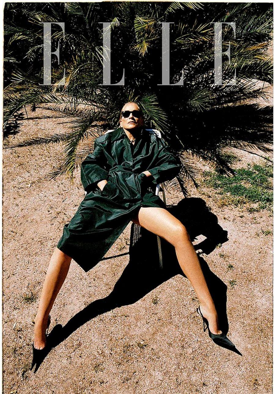 Η Σάρον Στόουν στο εξώφυλλο του ισπανικού Elle/ Φωτογραφία: Instagram/ @elle_spain