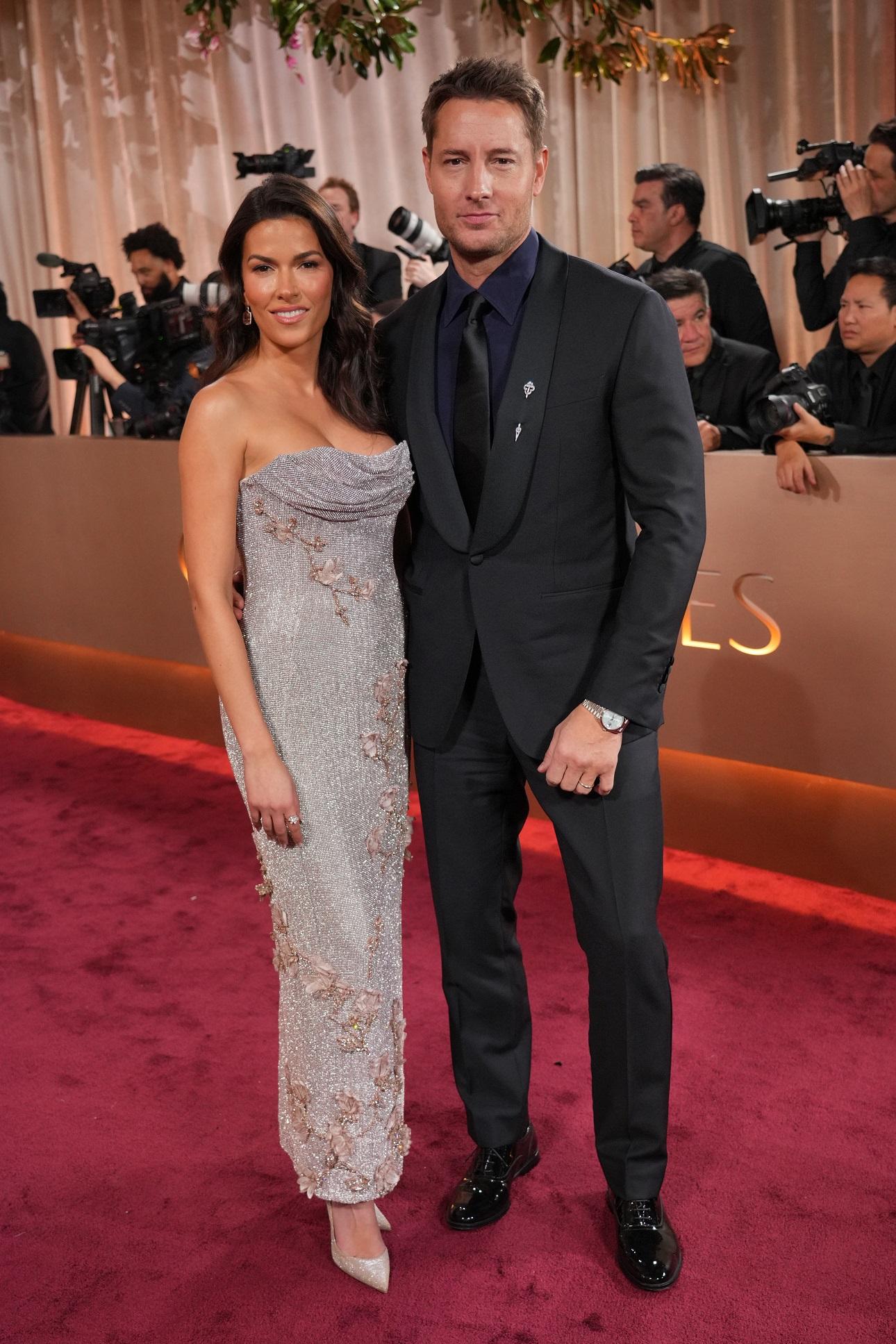 Η Sofia Pernas με Ines di Santo και ο Justin Hartley/ AP Images