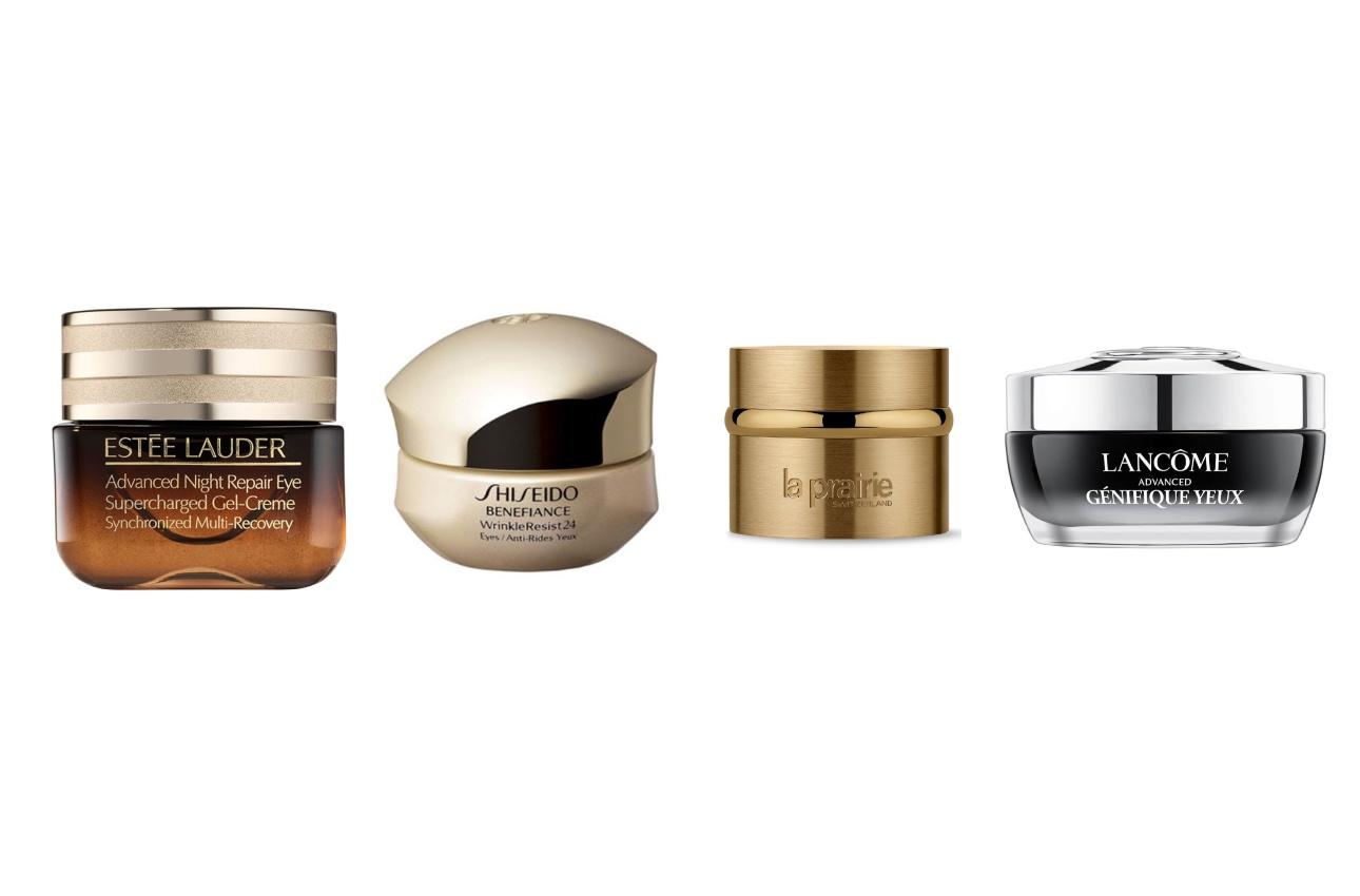 Estée Lauder Advanced Night Repair Eye Supercharged ComplexShiseido Benefiance WrinkleResist24 Intensive Eye Contour CreamLa Prairie Pure Gold Radiance Eye Cream, Κρέμα ΜατιώνLancôme Advanced Génifique Yeux Light-Peeling Eye Cream