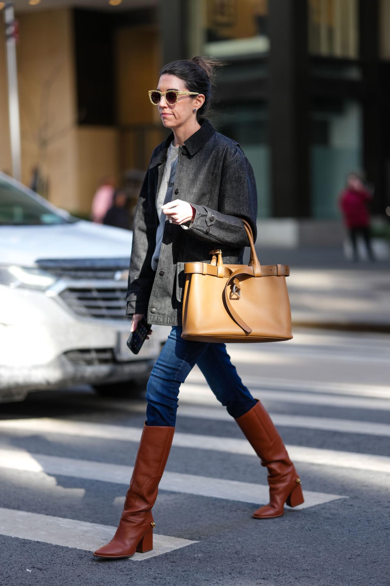 Skinny jean και μπότες: ένας αξεπέραστος συνδυασμός/Φωτογραφία: Getty Images