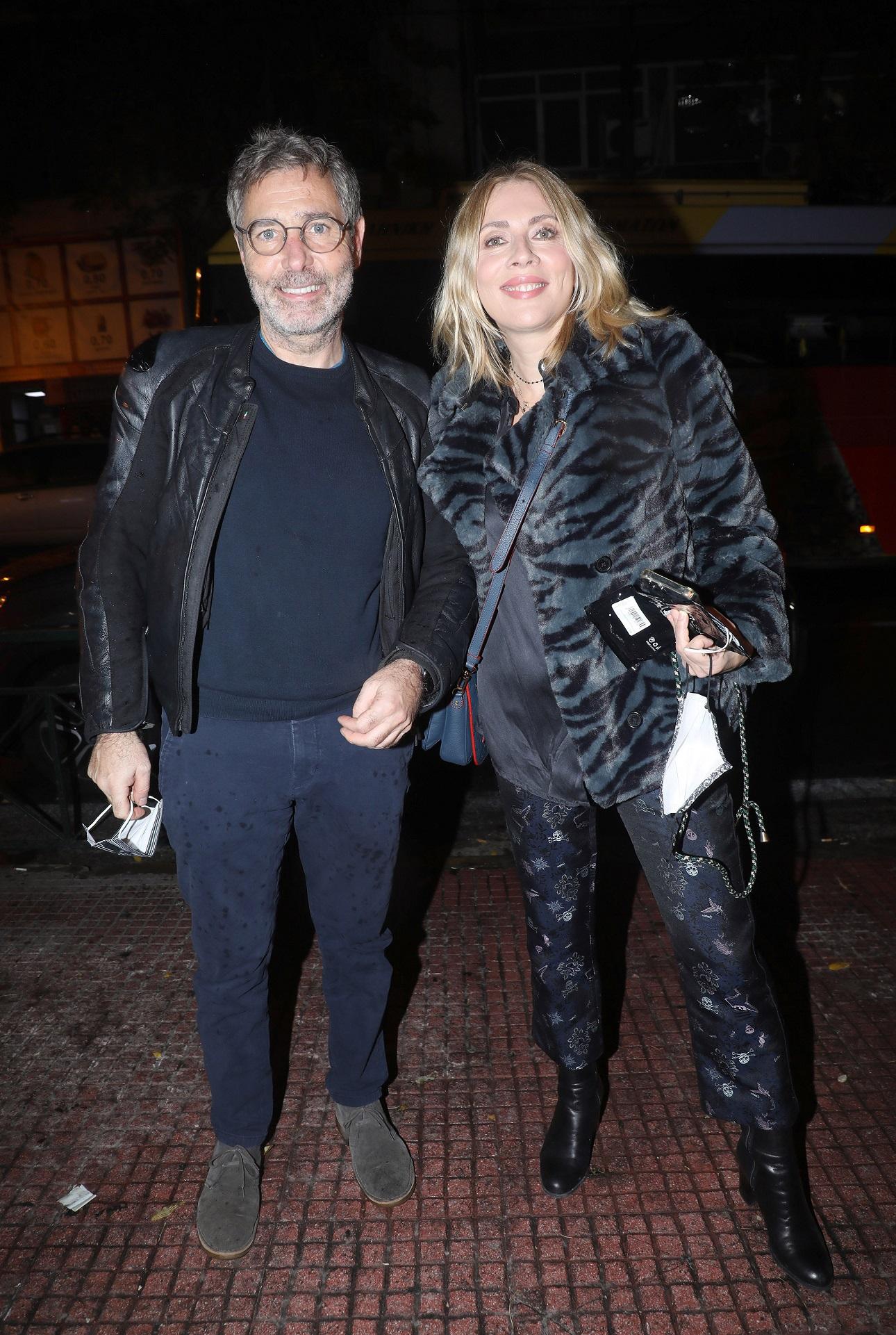 Σμαράγδα Καρύδη, Θοδωρής Αθερίδης/ NDP Photo Agency