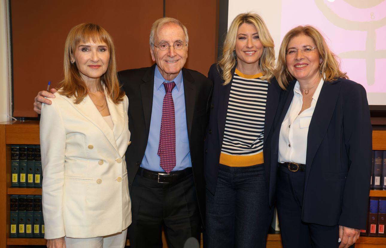 Μάρα Ζαχαρέα, Πάνος Σόμπολος, Σία Κοσιώνη,Λώρα Ιωάννου/ Φωτογραφία: NDP Photo Agency     
