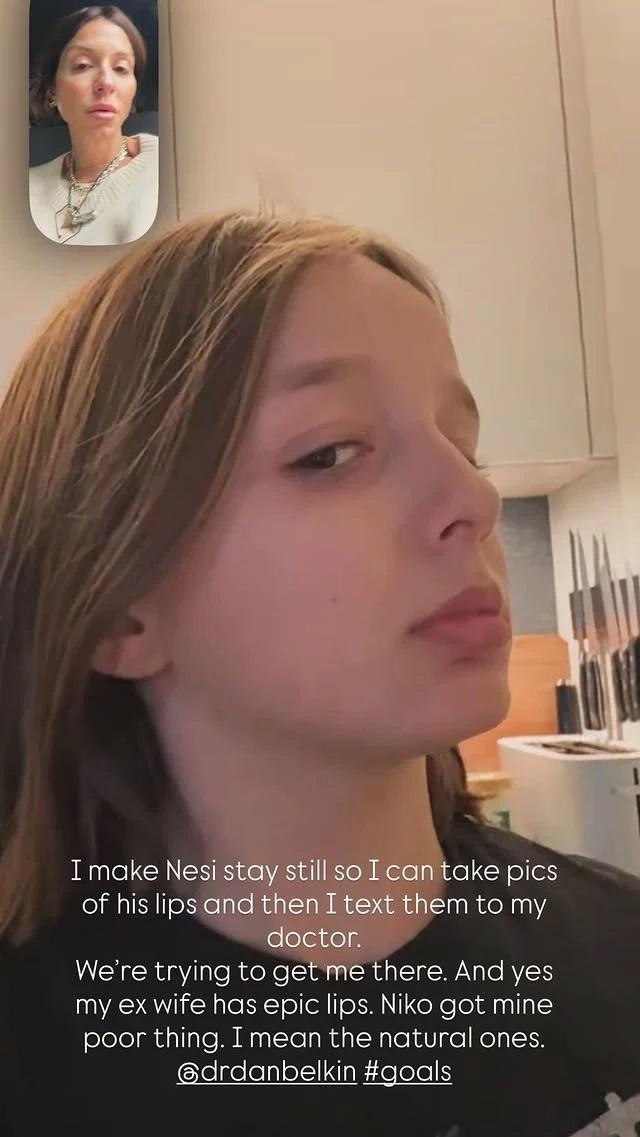 Η Σοφία Καρβέλα φωτογραφίζει τον γιο της, Νέστορα/ @thesofiakarvela