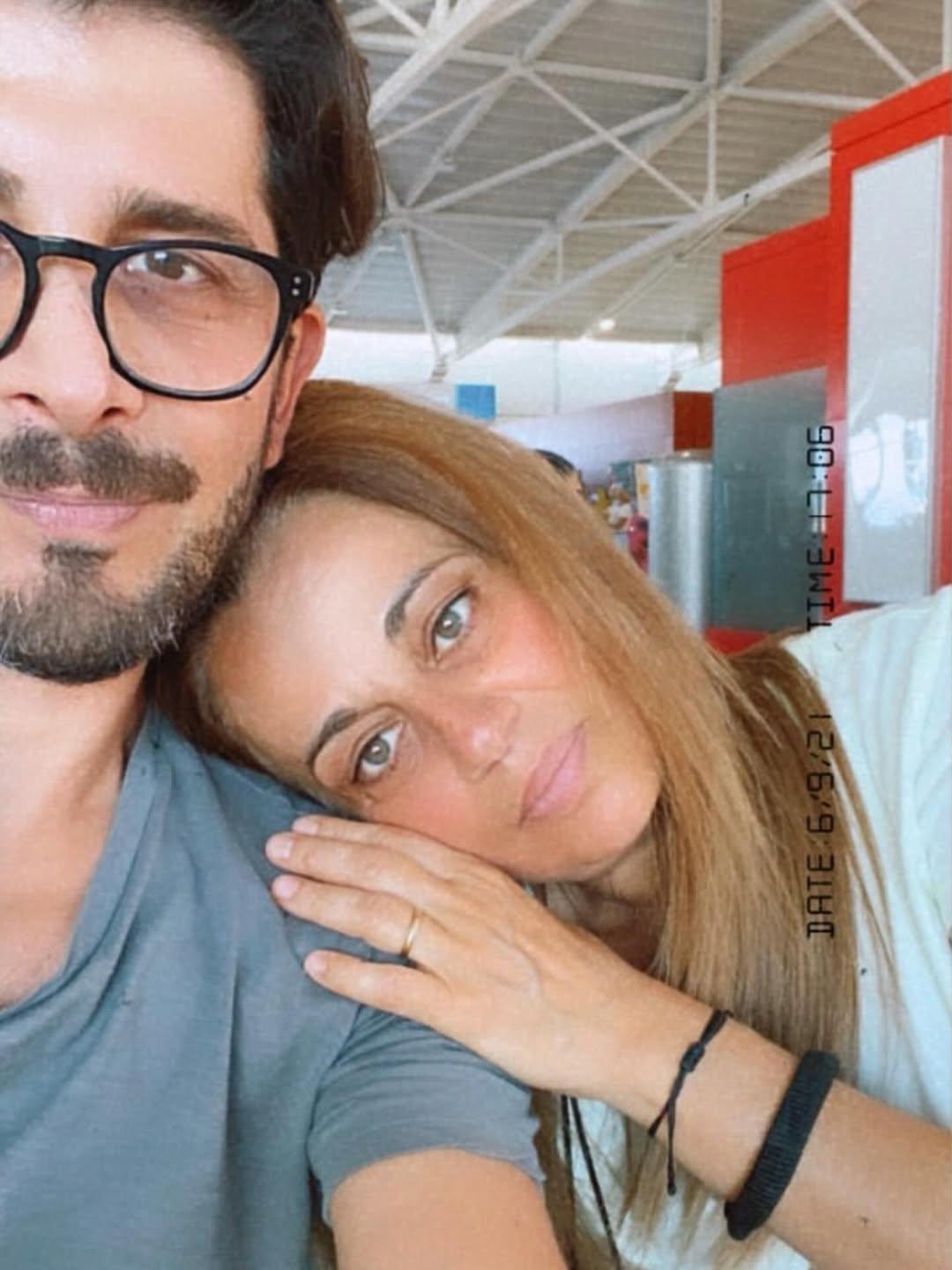 Ο Χρήστος Σπανός και η Μελίνα Παιονίδου/ Φωτογραφία: Instagram/ @christosspanos