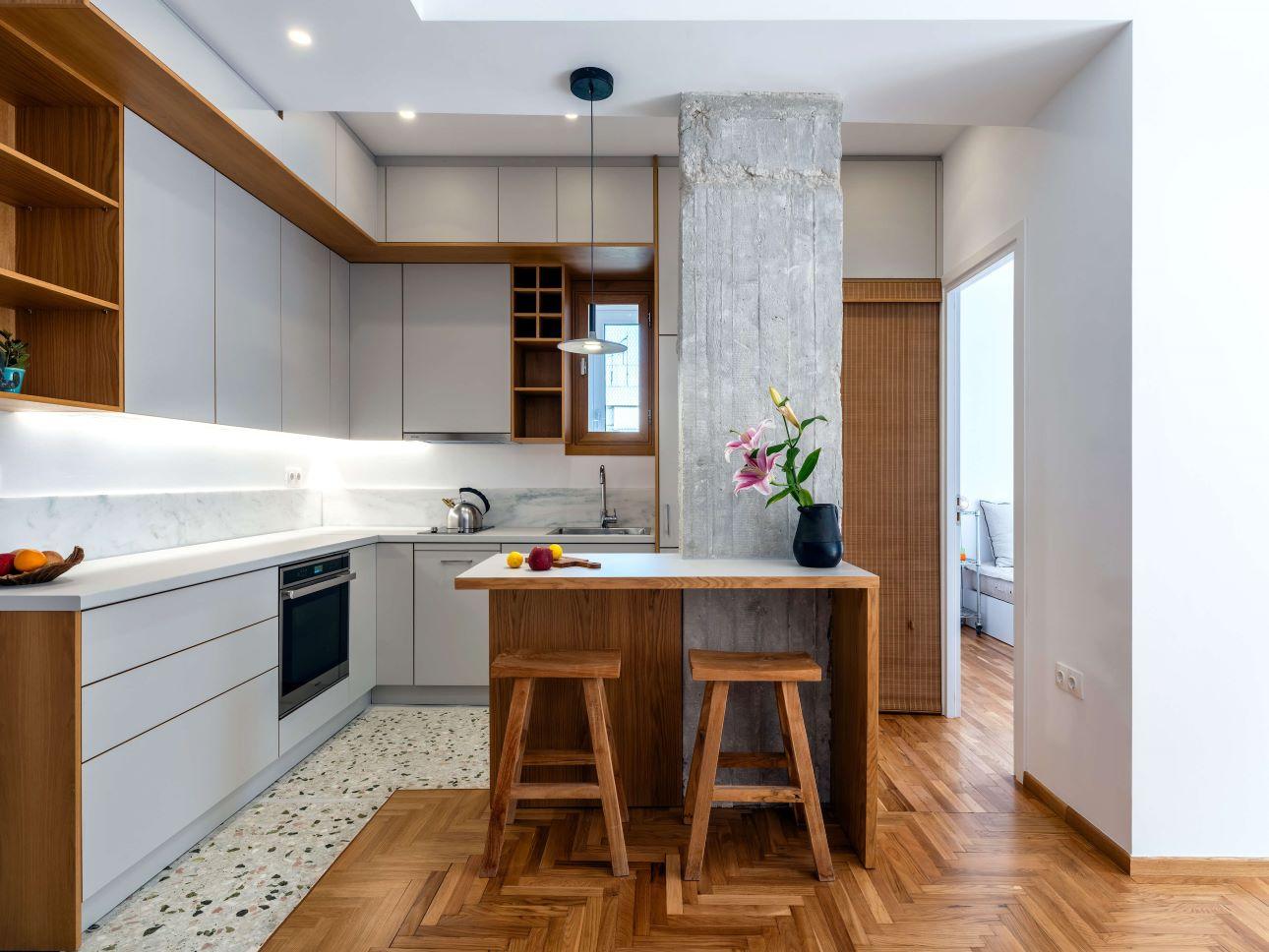 Η ανακαίνιση με βάση τη λειτουργικότητα ανανέωσε πλήρως τον χώρο/ Φωτογραφία: Γιώργης Γερόλυμπος 