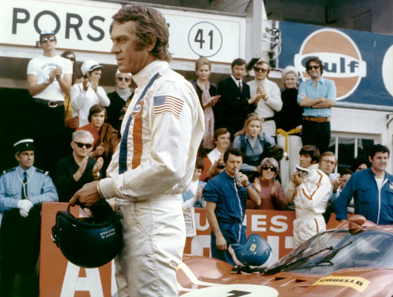 Ο Steve McQueen στην ταινία Le Mans, το 1971/ Φωτογραφία: Getty Images