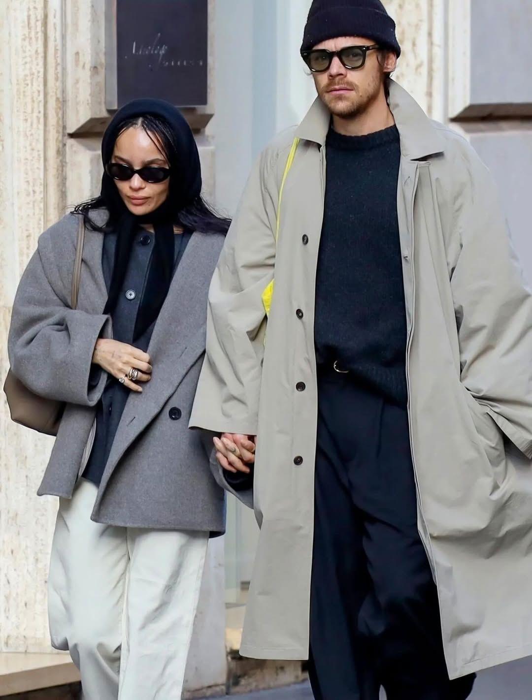 Zoë Kravitz -Harry Styles/ Φωτογραφία:  Instagram/ @hs_news2   
