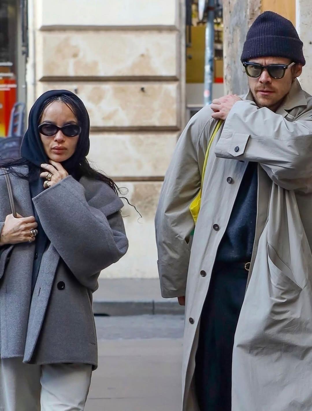 Zoë Kravitz -Harry Styles/ Φωτογραφία:  Instagram/ @hs_news2   