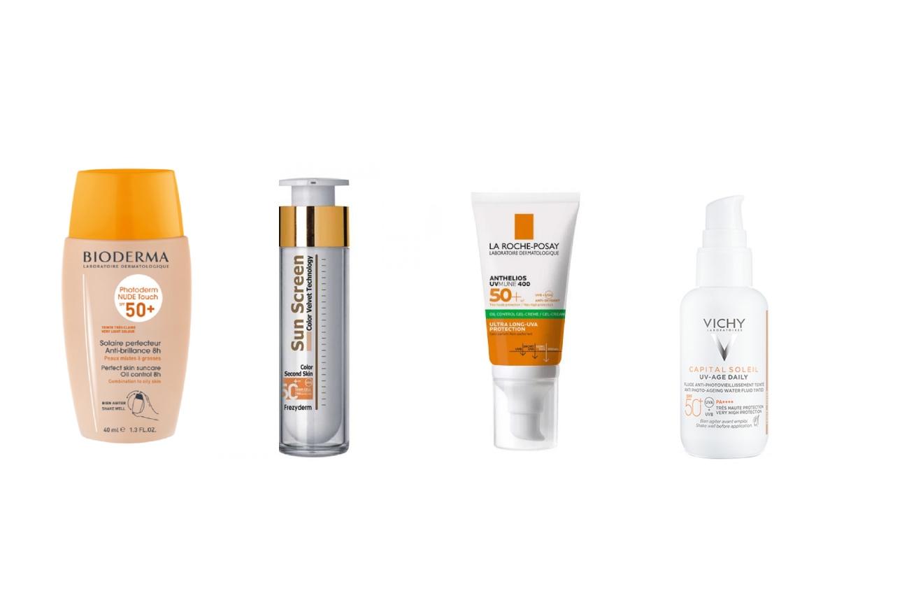 Bioderma PhotodermFrezyderm SunScreen Velvet TechnologyLa Roche-Posay Anthelios UVVichy Capital Soleil