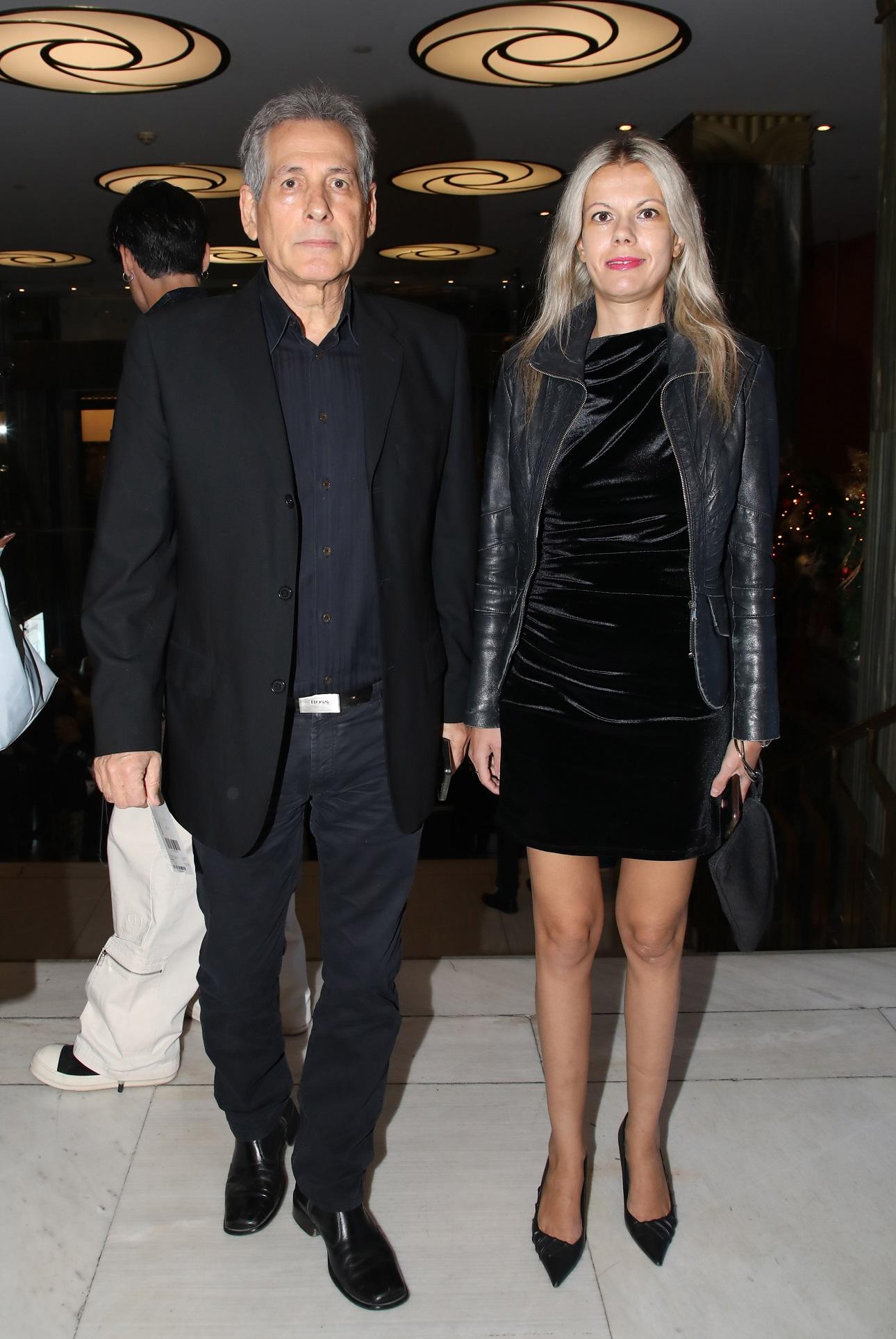 Ο Θάνος Καληώρας με τη σύζυγό του/ NDP Photo Agency