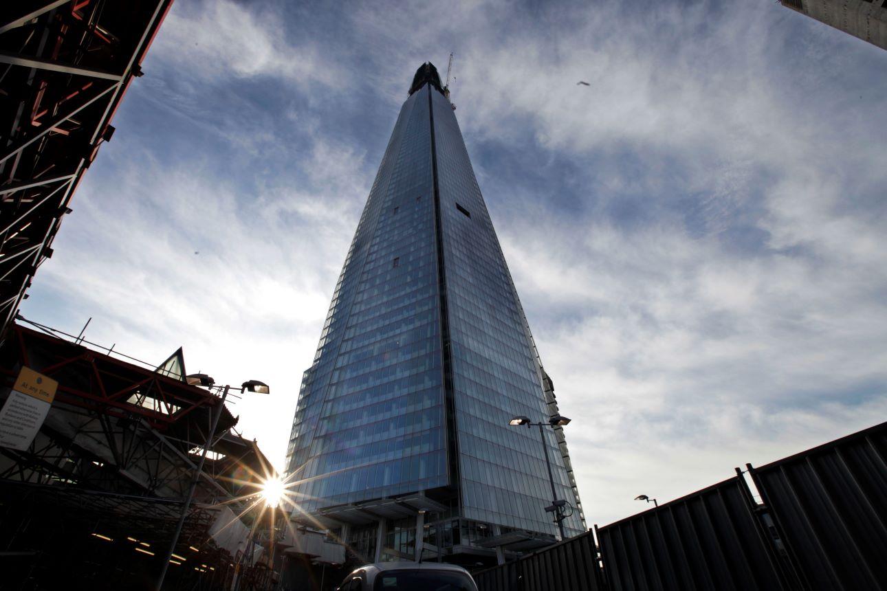 Το Shard στο Λονδίνο/ Φωτογραφία: AP