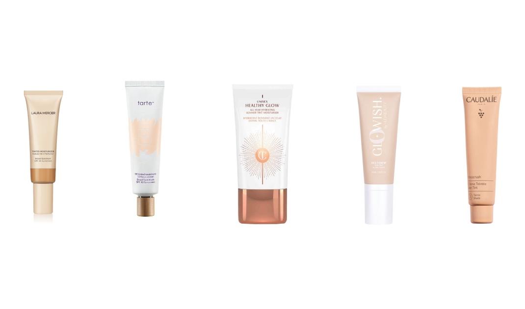 Laura Mercier Tinted MoisturizerTarte BB MoisturizerCharlotte Tilbury Healthy GlowGlowish Bb CreamCaudalie Tinted Moisturizer