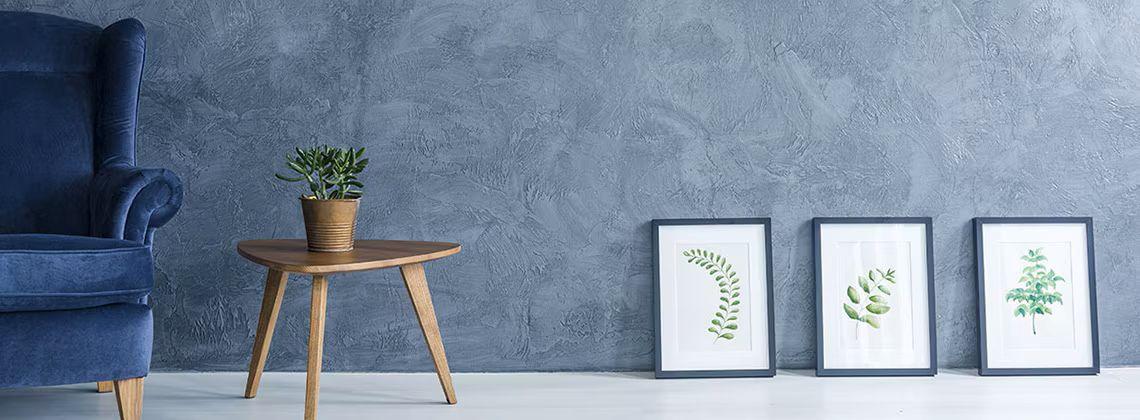 Τοίχος με υφή/ Φωτογραφία: Pinterest Φωτογραφία: Benjamin Moore
