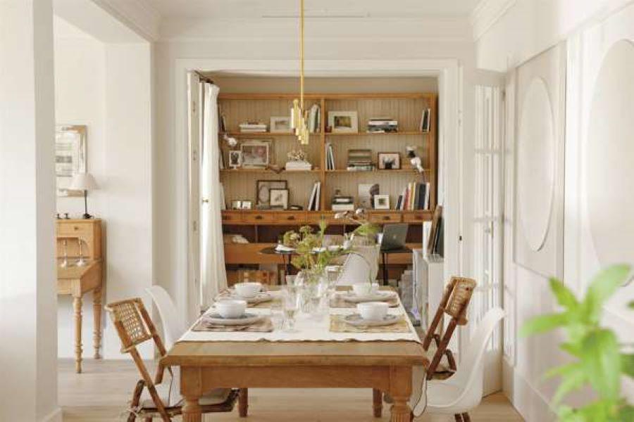 Η τραπεζαρία του σπιτιού/ Φωτογραφία: Instagram/ @﻿mengibarblancoestudio  