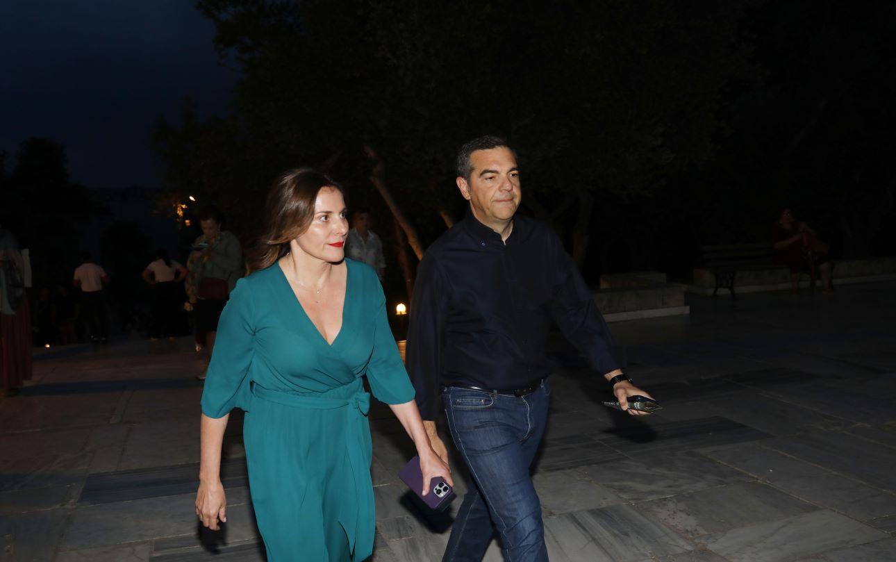 Αλέξης Τσίπρας, Μπέττυ Μπαζιάνα/ Φωτογραφία: NDP Photo Agency