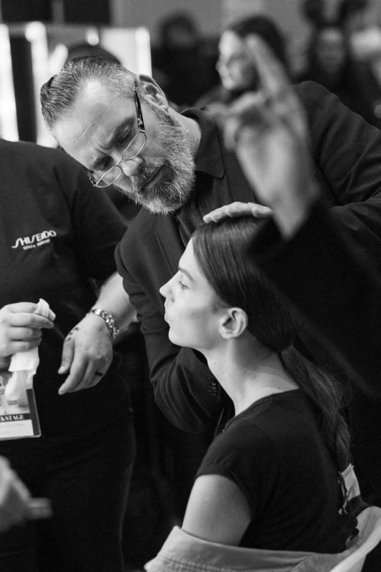 Ο Βαγγέλης Θώδος backstage