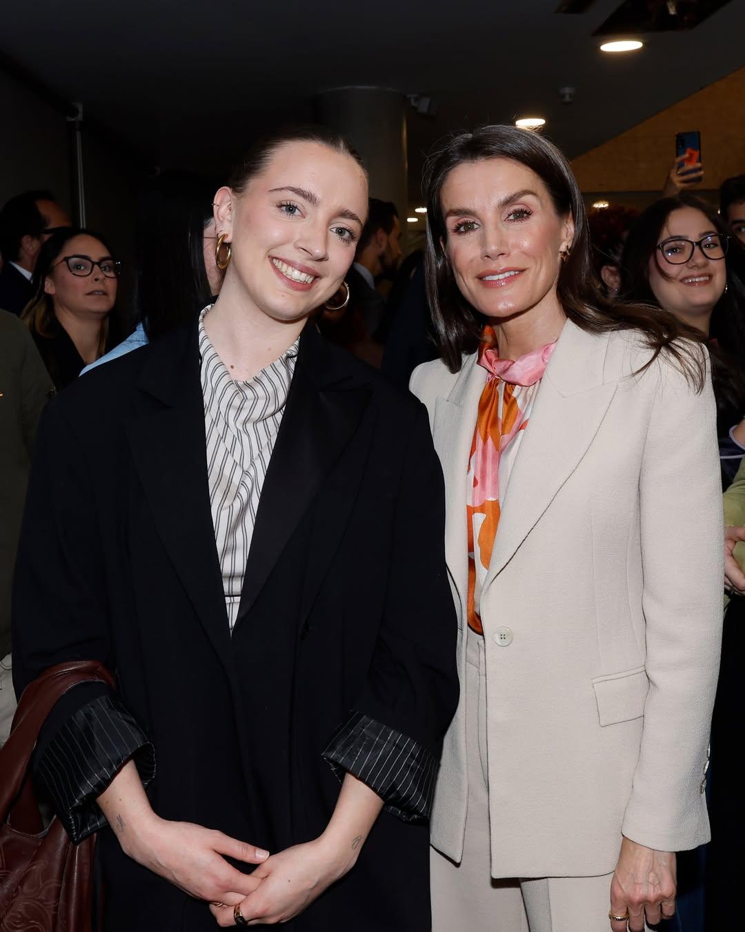  H βασίλισσα Λετίθια στην εκδήλωση για τα 10 χρόνια  «Talento Joven» / Instagram @casareal.es 