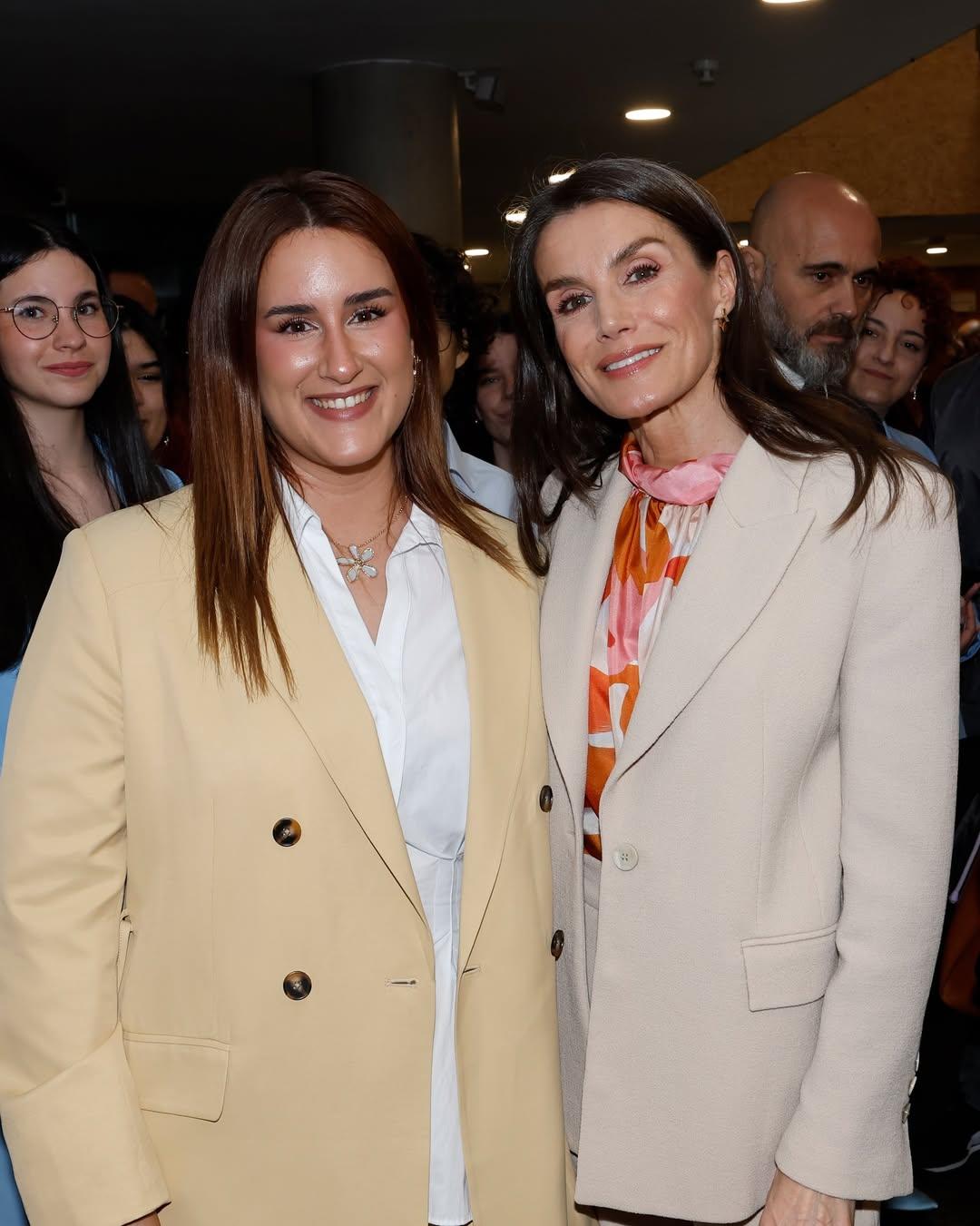  H βασίλισσα Λετίθια στην εκδήλωση για τα 10 χρόνια  «Talento Joven» / Instagram @casareal.es 