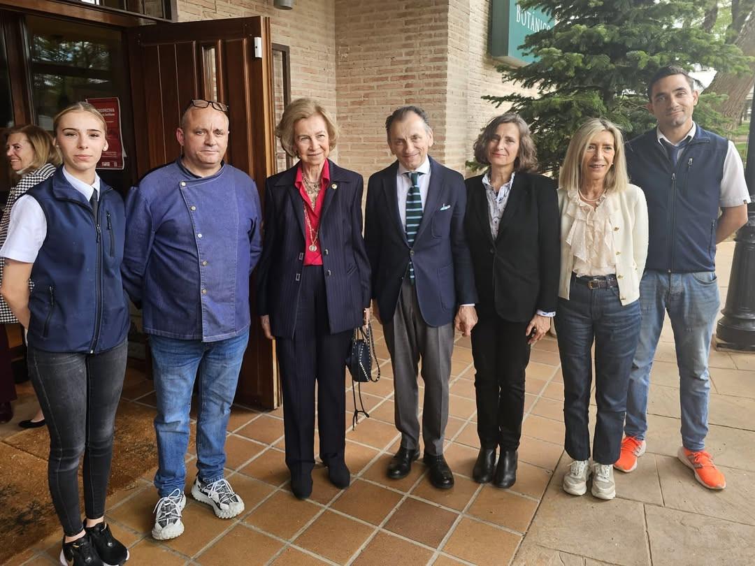 Η βασίλισσα Σοφία στο εστιατόριο Botanico/ Φωτογραφία: Instagram/ @botanicoguadalajara