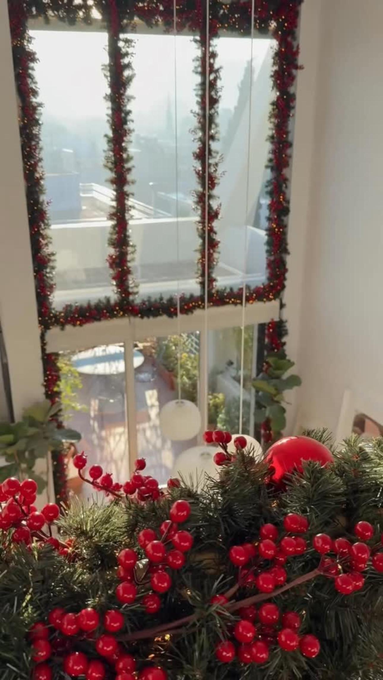 Ο στολισμός του σπιτιού της Βάσιας Κωσταρά 