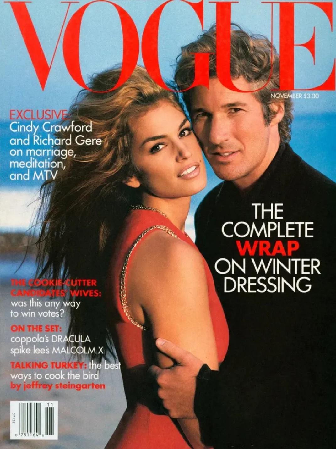Φωτογραφία από τον Herb Ritts, Vogue , Νοέμβριος 1992