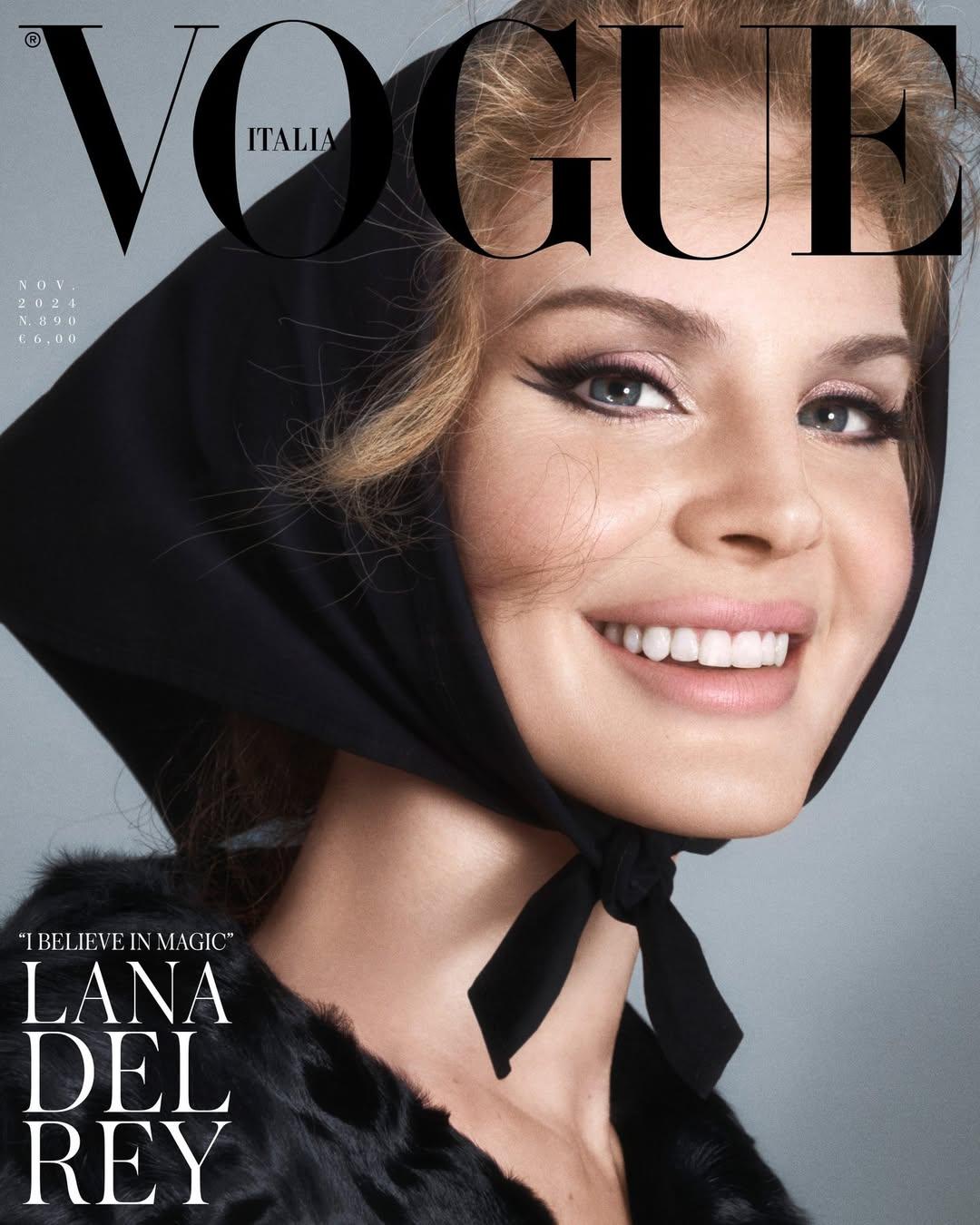 Lana Del Rey/Φωτογραφία Instagram/Vogue Italia
