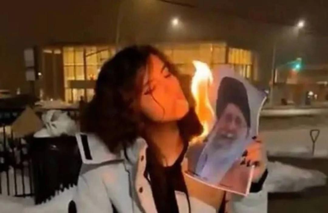 Η 23χρονη Μελίκα Μπαραχίμι/ Φωτογραφία: Twitter