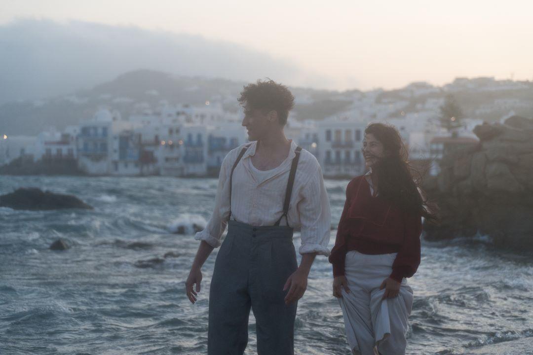 Στα γυρίσματα στη Μύκονο