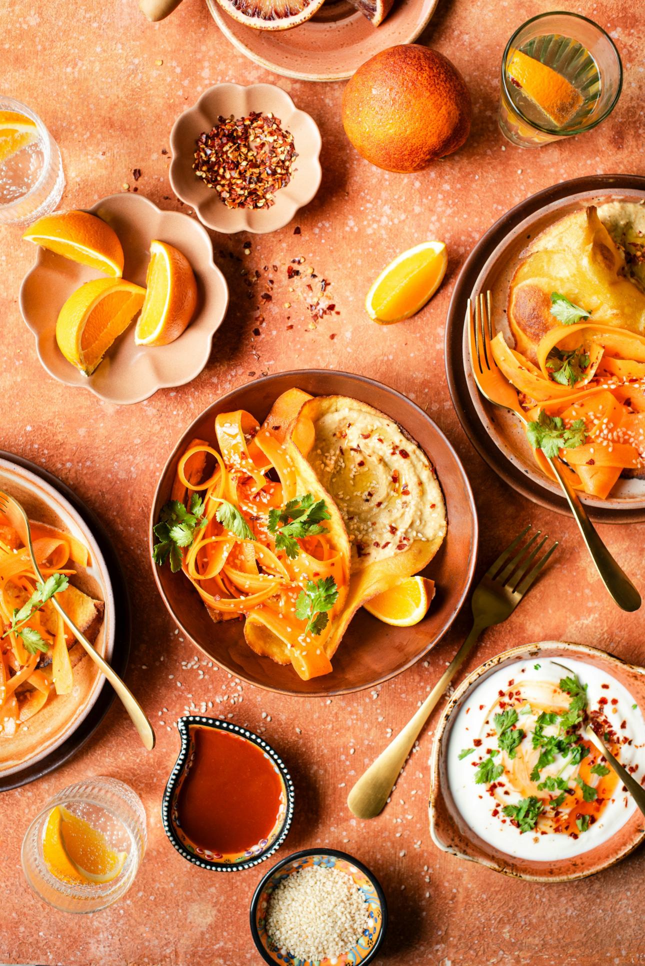 Χούμους με καρότο / Φωτογραφία: Unsplash