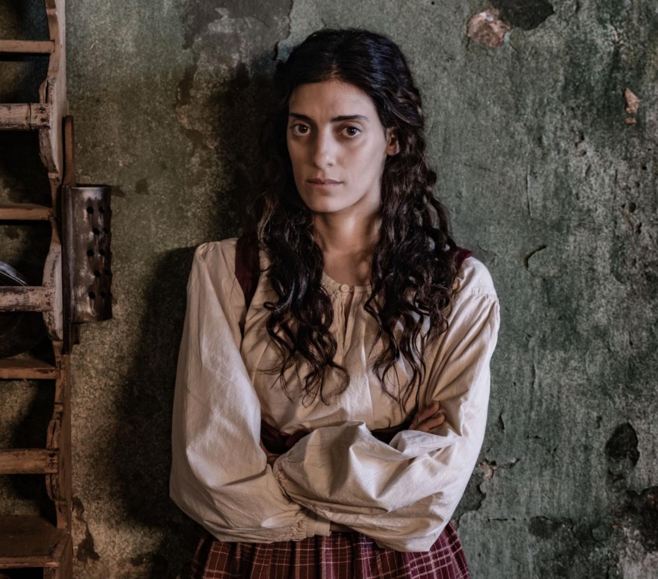  Η Χριστίνα Χειλά-Φαμέλη ως Μαργαρίτα στη σειρά «Οι Αθώοι». 