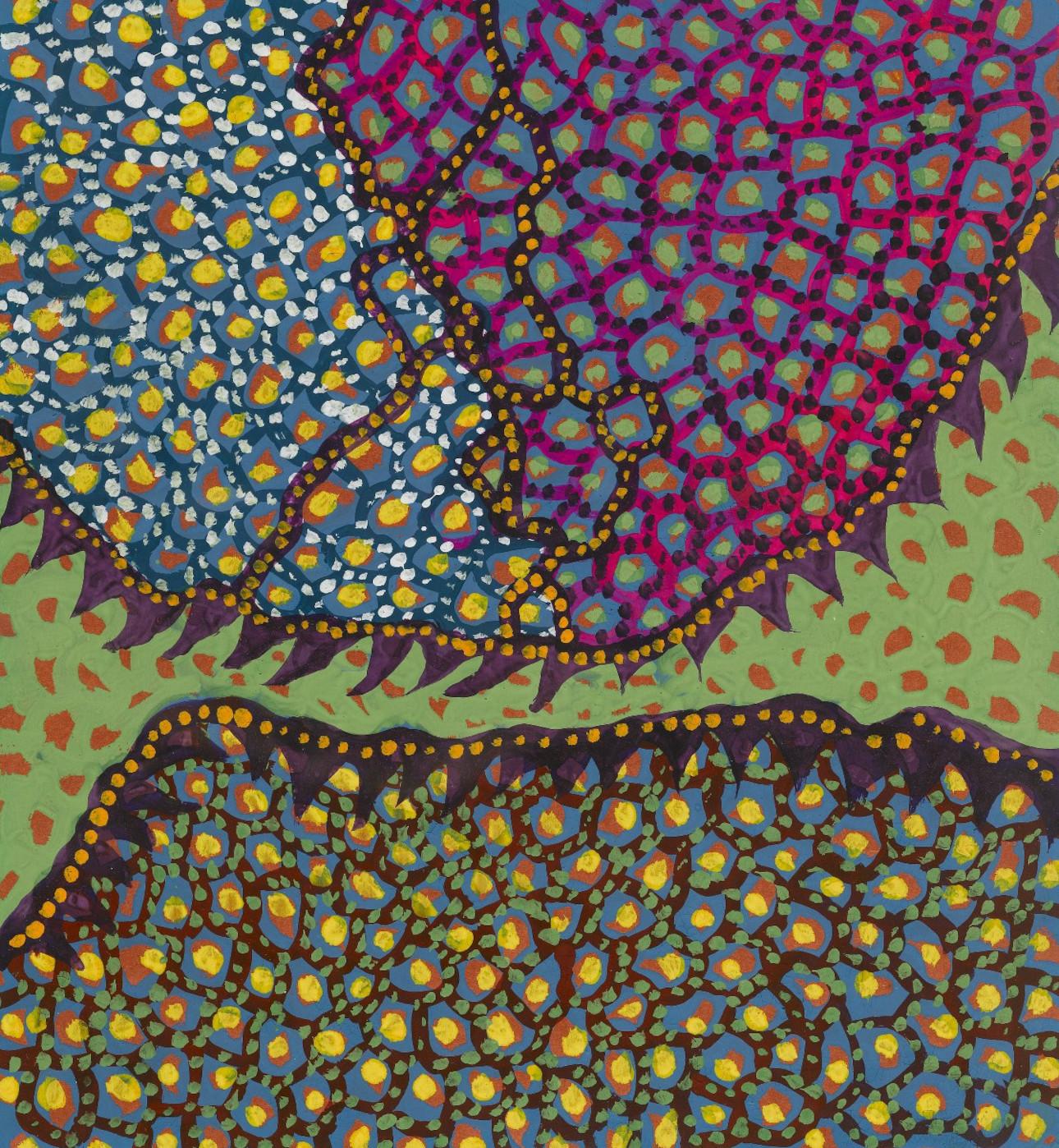 Το έργο της Yayoi Kusama, «Flower»/ Φωτογραφία: Brooklyn Museum