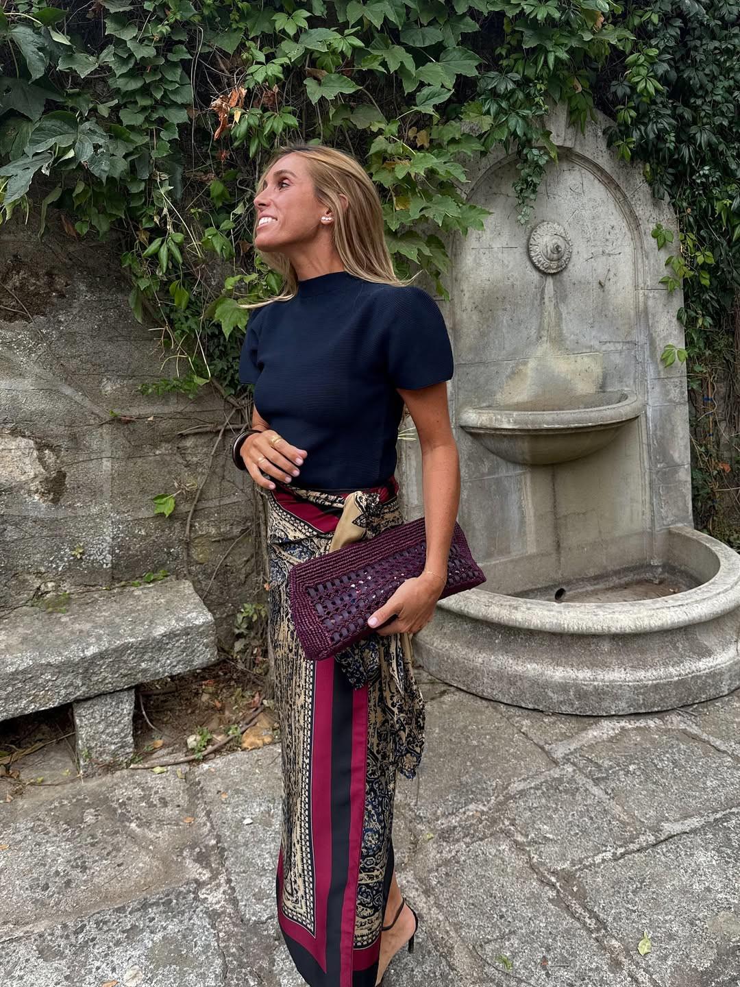  ﻿Καλεσμένη που ξεχώρισε με look από τη νέα συλλογή των Zara. 