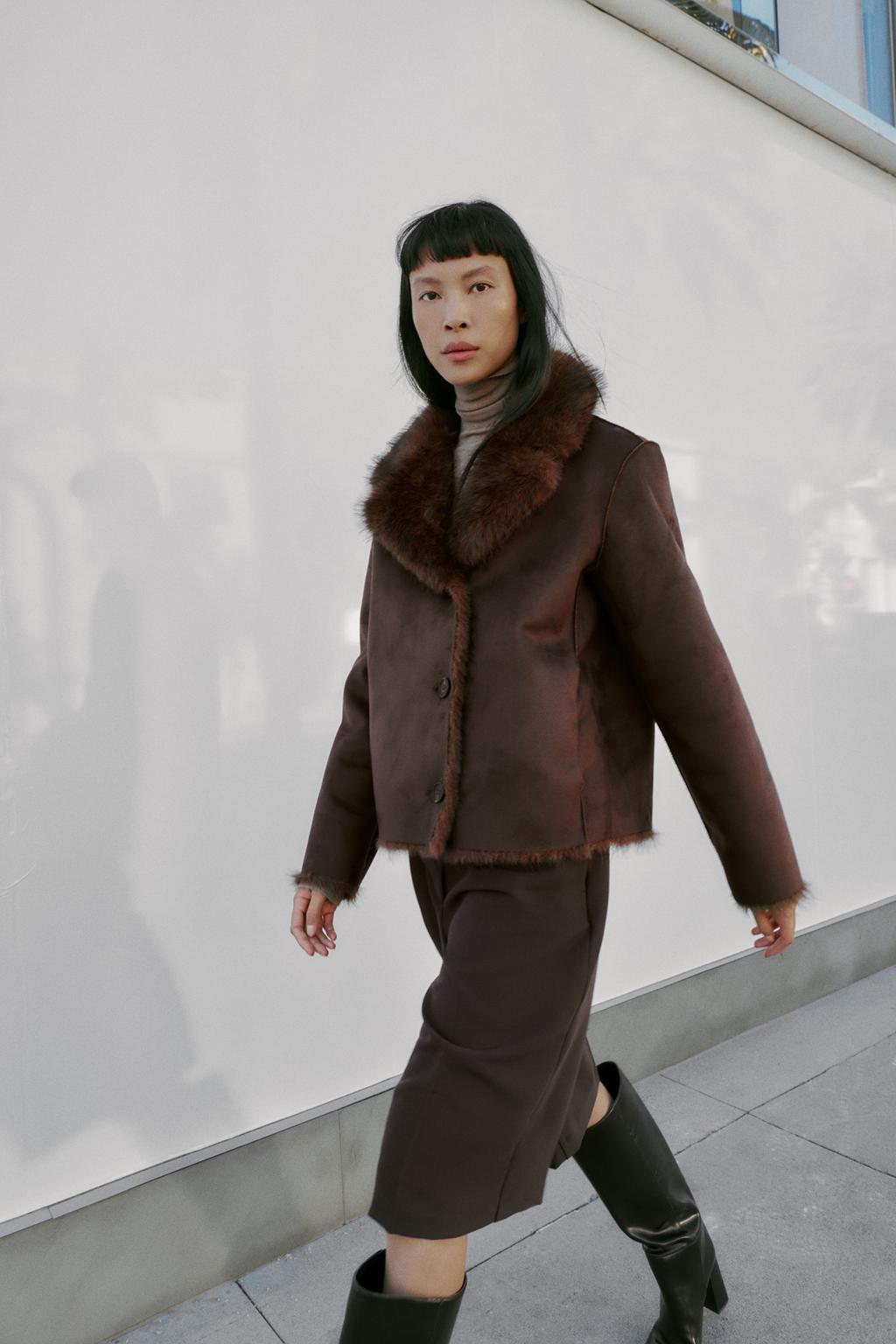 Ντουμπλ φας παλτό /Φωτογραφία:Zara