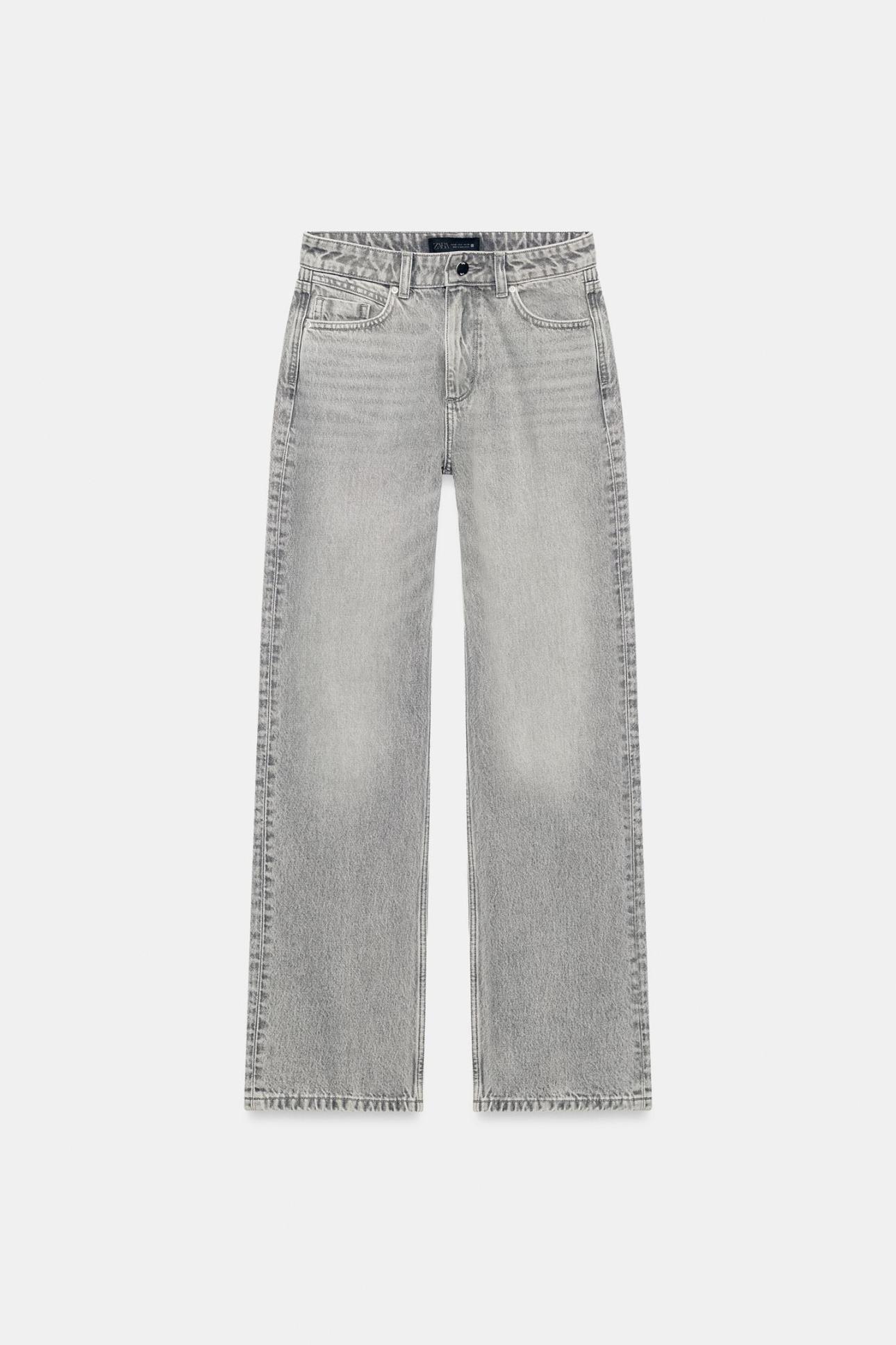 Γκρι ανοιχτό τζιν από τα Zara (27,95€)