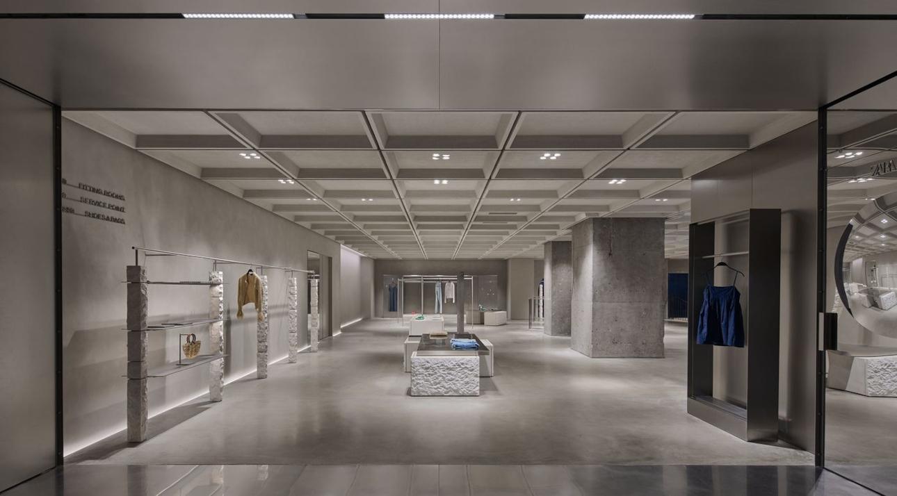  Άποψη του εσωτερικού χώρου του νέου concept store της Zara στην Κίνα/ Φωτογραφία: Seth Powers -Zara   