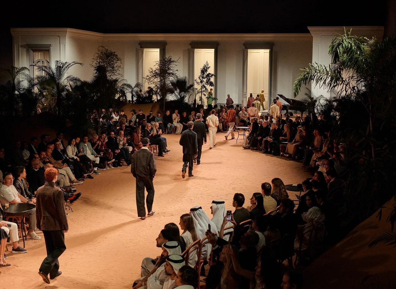 Το εντυπωσιακό show του οίκου Zegna στο Ντουμπάι