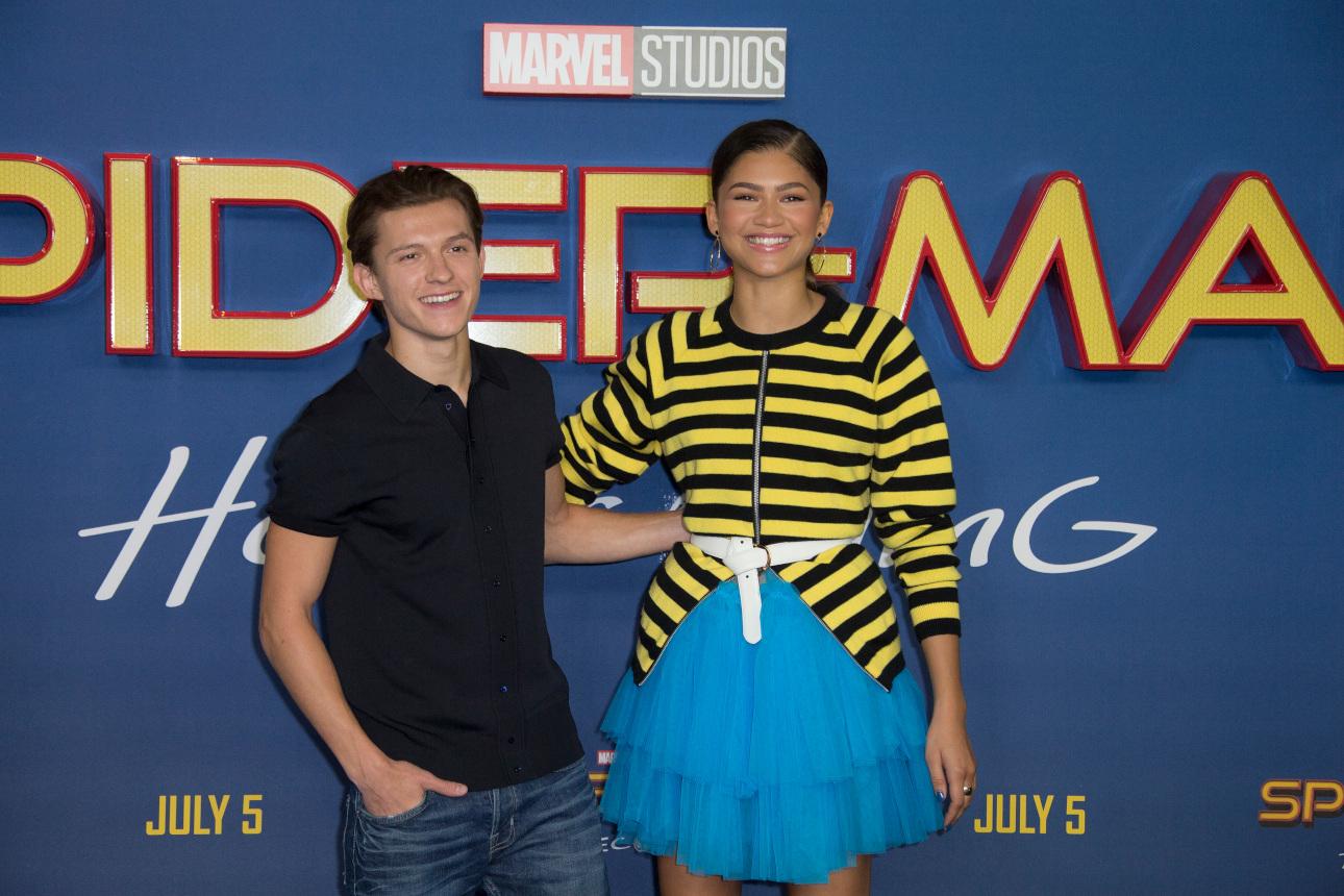 Ο Tom Holland με τη Zendaya το 2017/Φωτογραφία: AP Photo