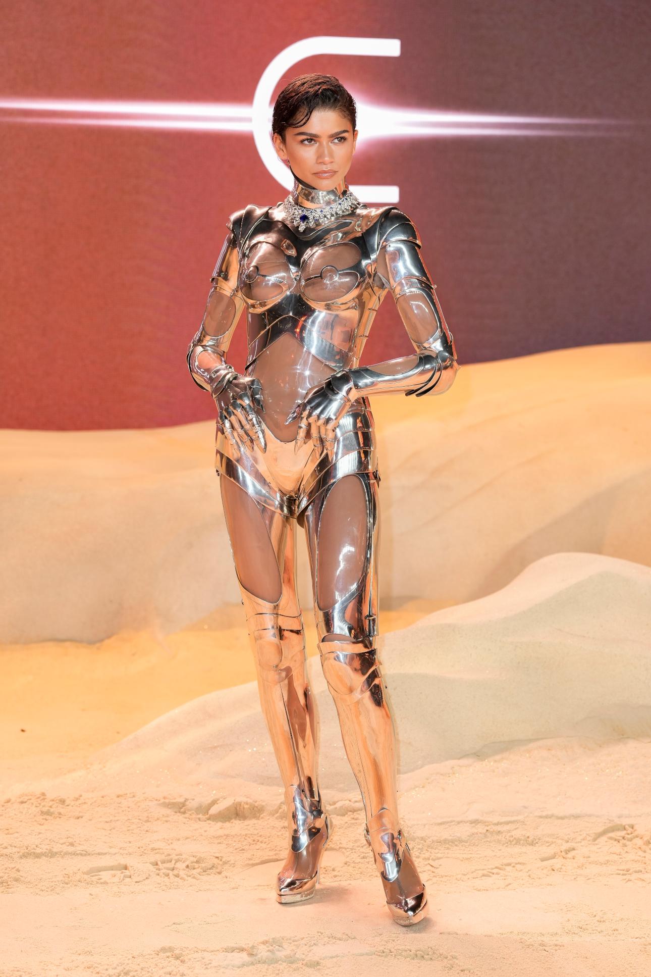 H Zendaya στην πρεμιέρα της ταινίας Dune/ Φωτογραφία: AP Photo 