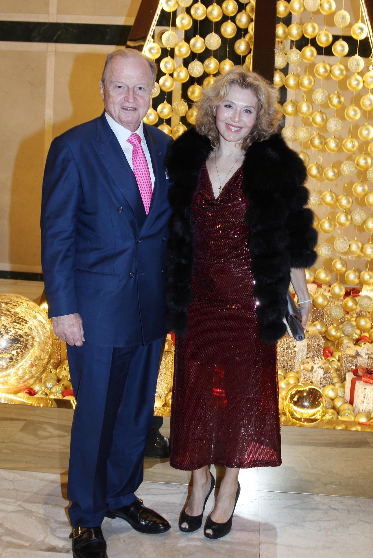 Η Ζωή Τσιτσάνη με τον Γιώργο Τσαβλίρη/ NDP Photo Agency