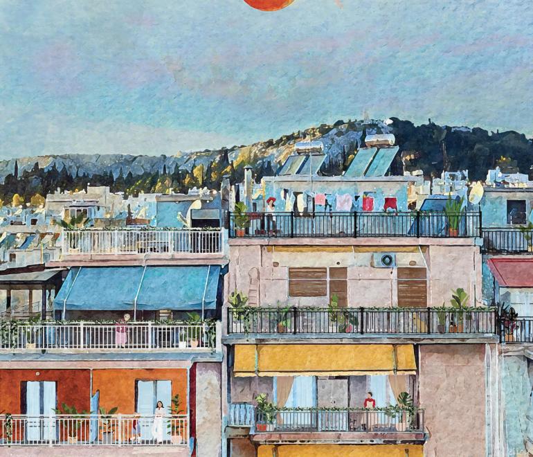 ﻿Έλια Λουπασάκη: Η architectural illustrator που ζωντανεύει την αρχιτεκτονική και τις πιο σημαντικές μας στιγμές