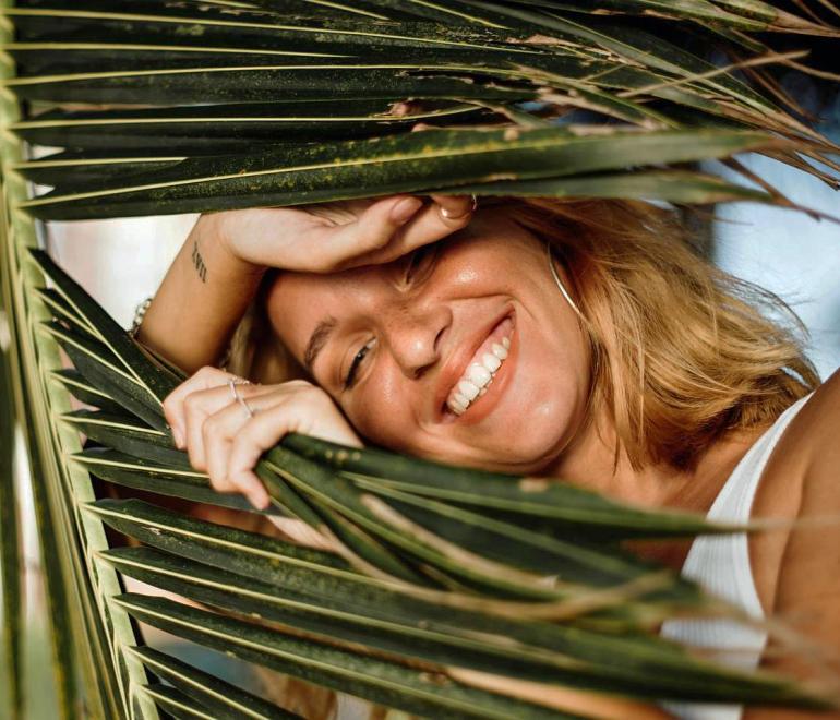 Woman, natural beauty