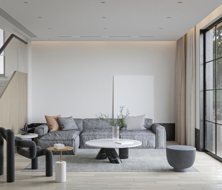 Πρέπει τα έπιπλα να ακουμπούν στον τοίχο; Τι λένε πραγματικά οι interior designers