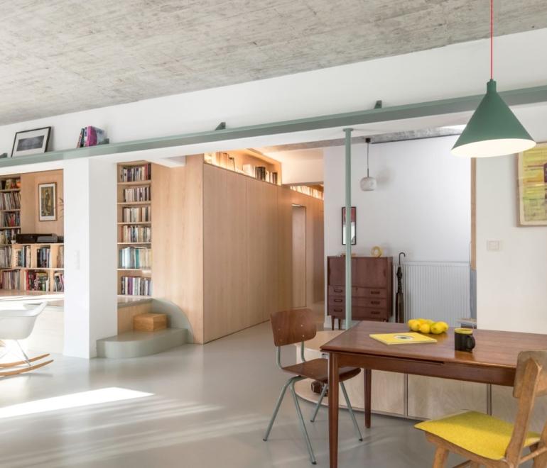 Ανακαίνιση σπιτιού στα Εξάρχεια