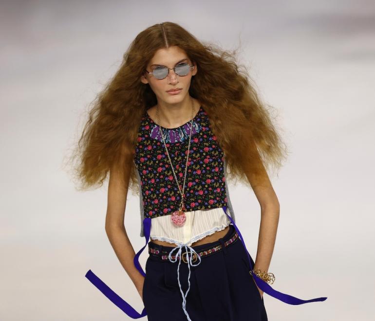 Μοντέλο του οίκου Chloe, Paris Fashion Week 2026