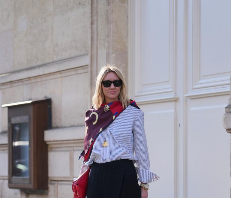 Midi φούστα για άνοιξη