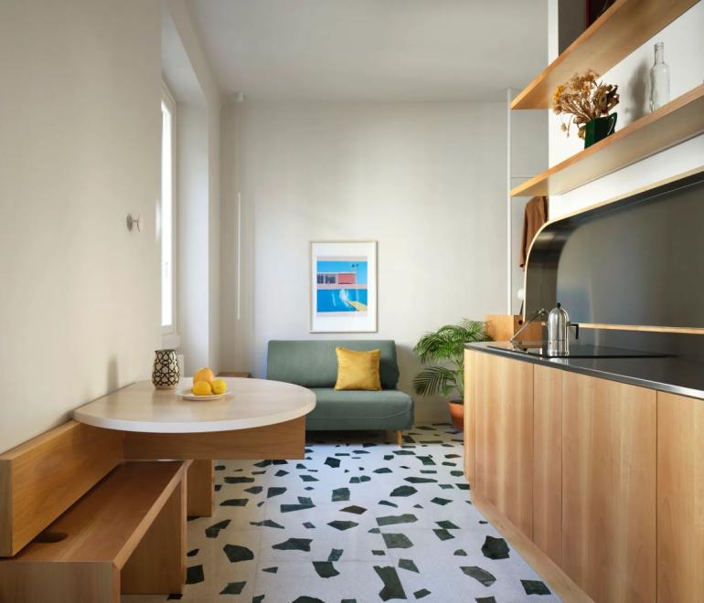 Ανακαίνιση μικρού διαμερίσματος στο Μιλάνο