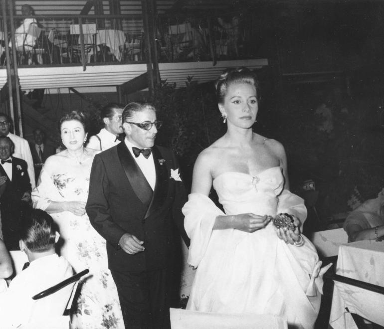 Αριστοτέλης Ωνάσης -Τίνα Λιβανού