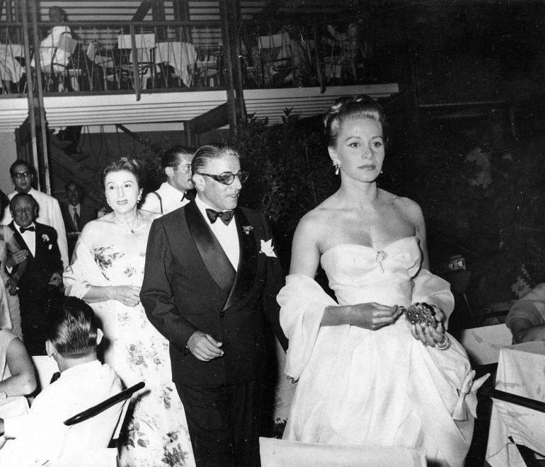 Αριστοτέλης Ωνάσης -Τίνα Λιβανού