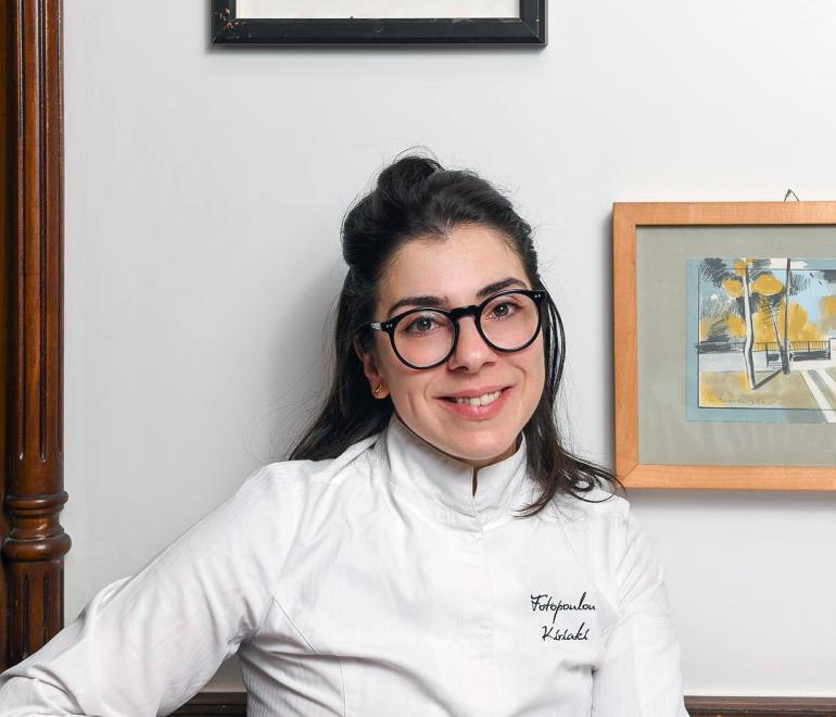 Η σεφ Κυριακή Φωτοπούλου