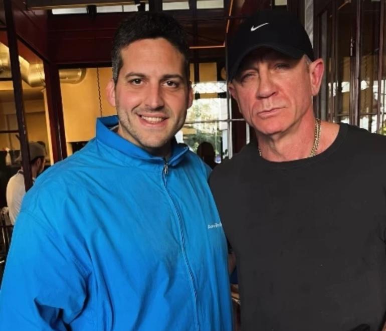 Ο Ντάνιελ Κρέγκ στο Μανάρι